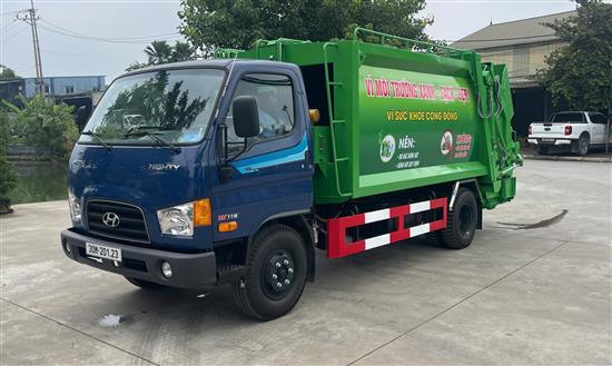 Xe cuốn ép rác 10 khối Hyundai - Đời 2026